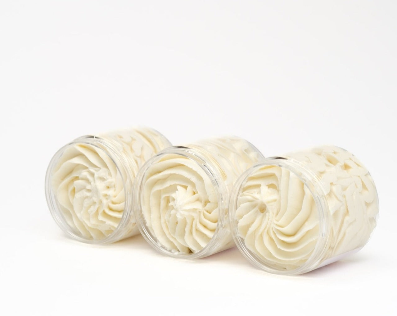 Brighton Rock Workshop's natural whipped body butter made from natural shea, cocoa butter, and coconut oil. Non greasy nourishing butter for soft skin. Handmade in the UK. Vegan, cruelty free, natural skincare