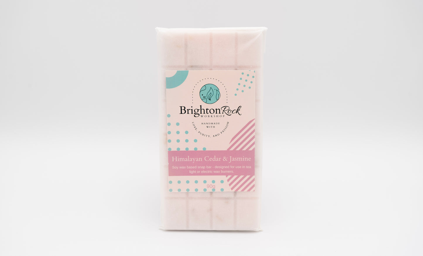 himalayan cedar jasmine snap bar wax melt brighton rock workshop spain alicante sussex candles scented home fragrance wax burner decor style handmade hand poured luxury premium