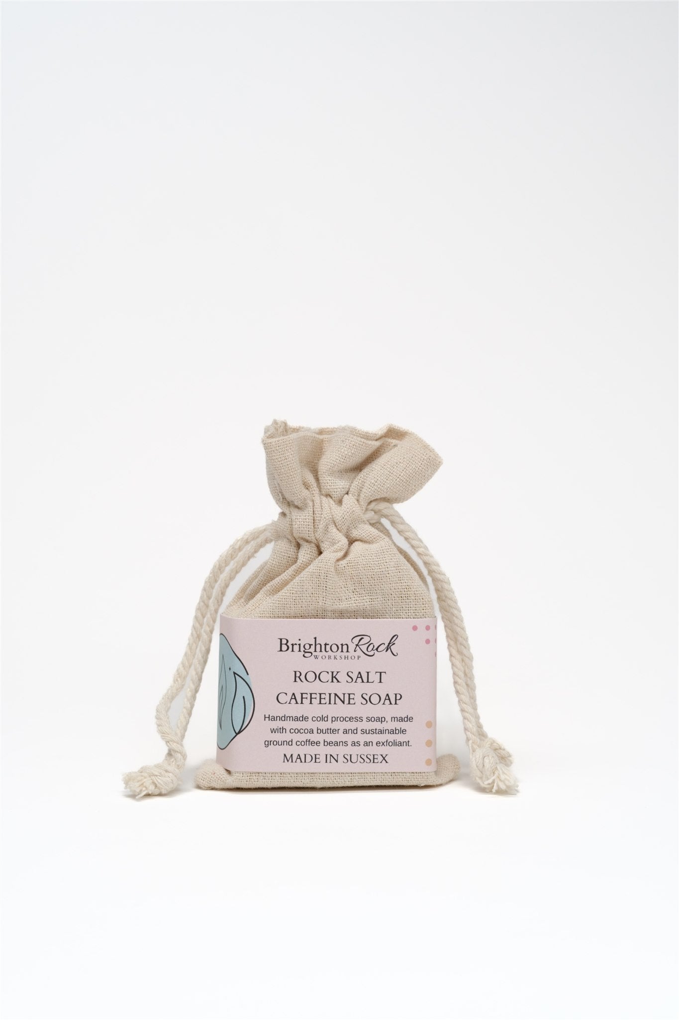 Rock Salt & Caffeine - Shea Butter Exfoliant Soap