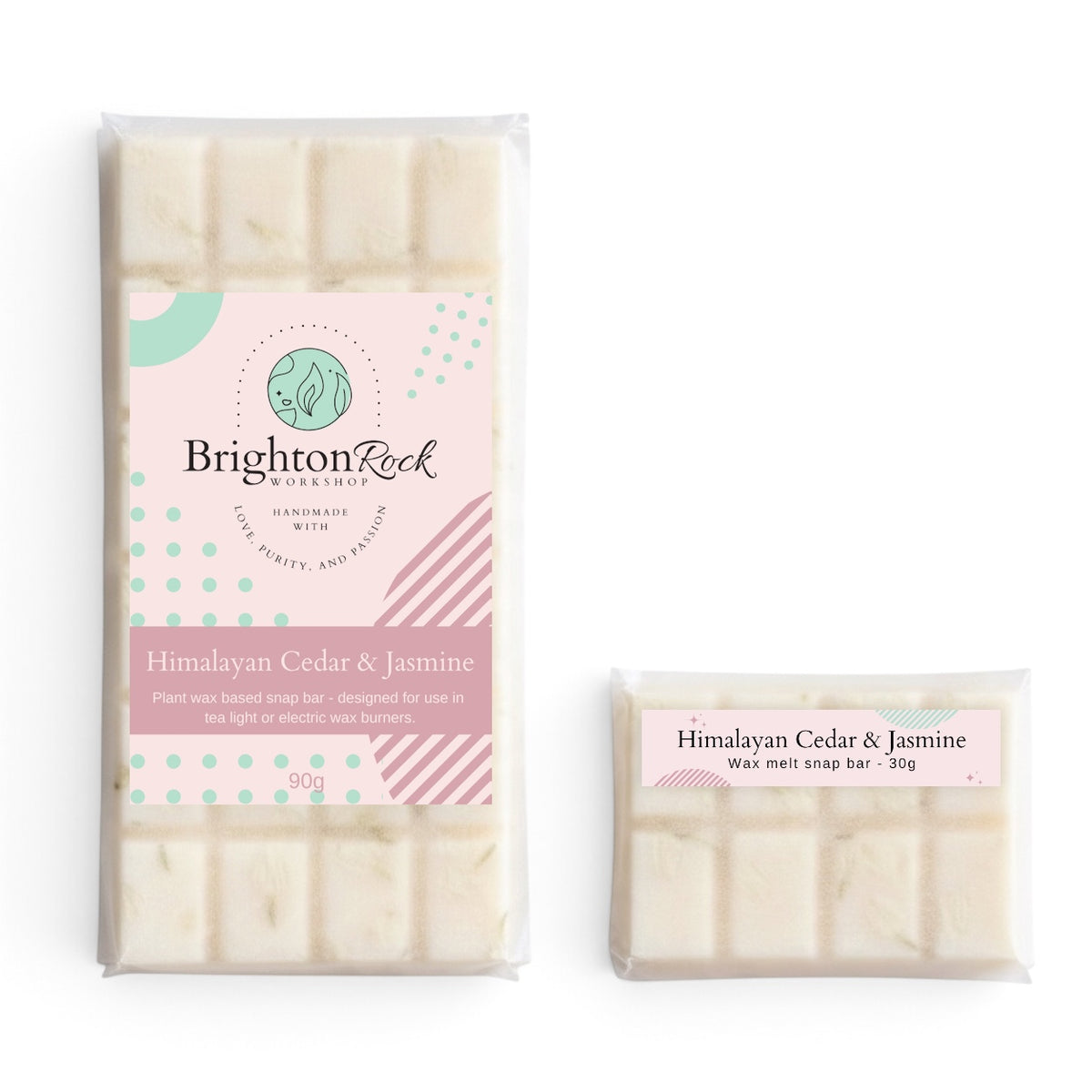 Himalayan Cedar & Jasmine Wax Melt Snap Bar