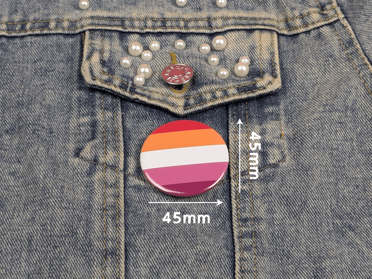 Lesbian Pride Pin Badge