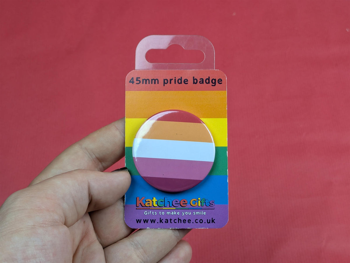 Lesbian Pride Pin Badge