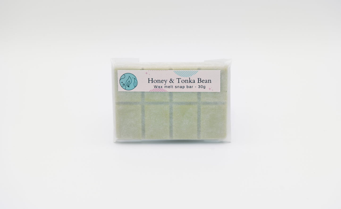 honey and tonka 30g or 90g strongly scented wax melt snap bars. Eco friendly waxed paper packaging. Brighton Rock Workshop wax melts made in Spain and the United Kingdom, available in two sizes. Suitable for tea light or electric burners